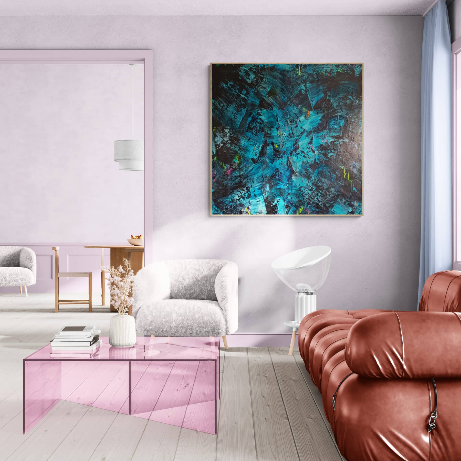 Stormy Living Room